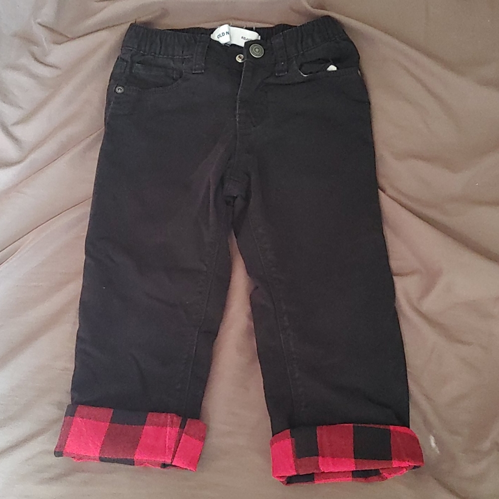 Old Navy lined black jeans